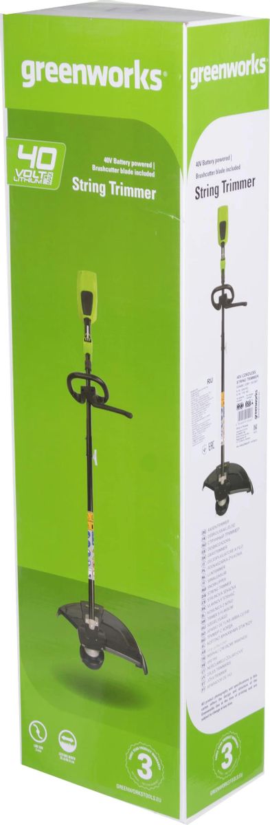 Триммер аккумуляторный Greenworks GD40BC (1хАКБ и ЗУ)