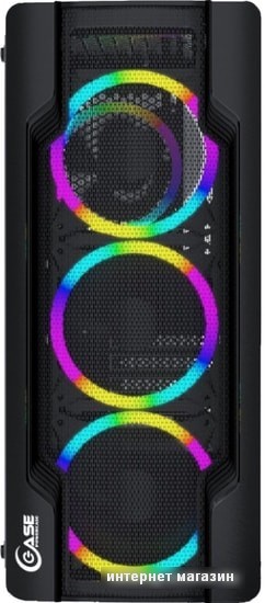 Корпус Powercase Mistral X4 Mesh LED
