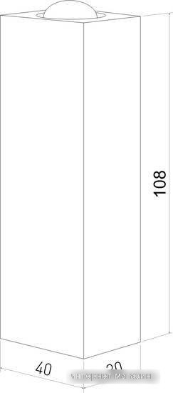 Бра Elektrostandard 40110 LED (белый)