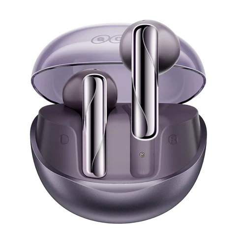 Наушники QCY AilyBuds Clear (фиолетовый)