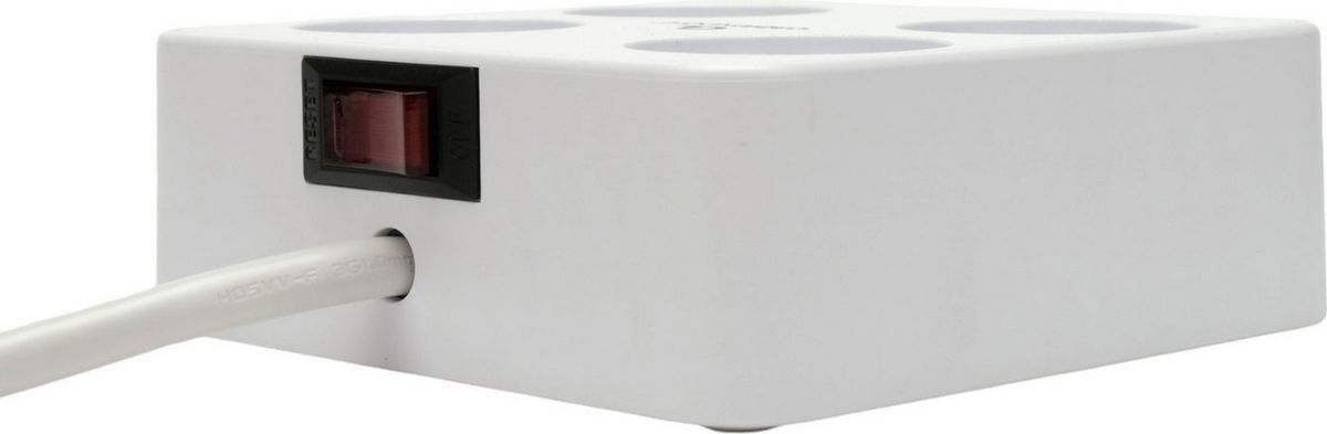Сетевой фильтр Cablexpert PLT-4-C2U2-W-2