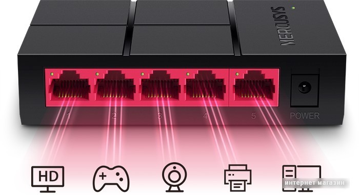 Коммутатор Mercusys MS105G