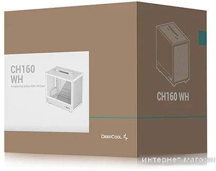 Корпус DeepCool CH160 WH R-CH160-WHNGI0-G-1