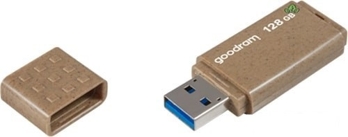 USB Flash GOODRAM UME3 Eco Friendly 128GB (коричневый)