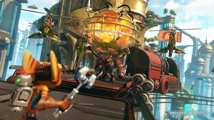 Игра Ratchet & Clank для PlayStation 4