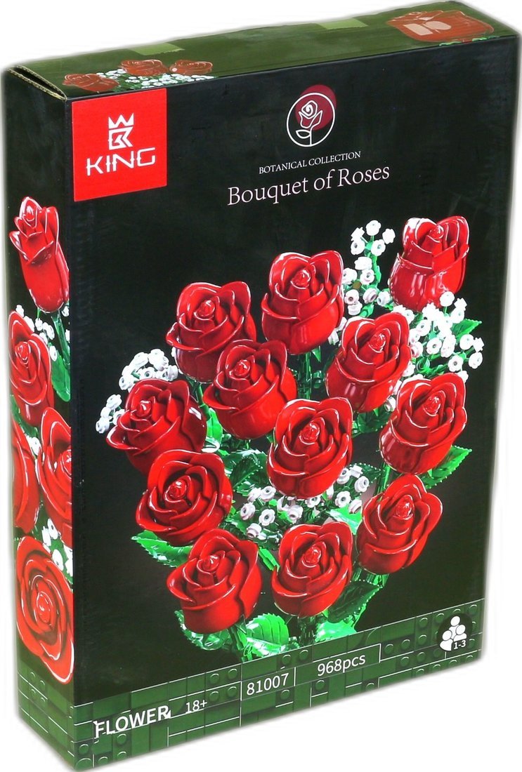 Конструктор King 81007 Букет Роз