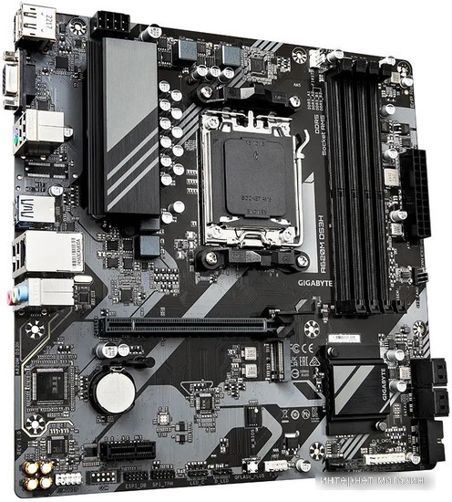 Материнская плата Gigabyte A620M DS3H (rev. 1.0)