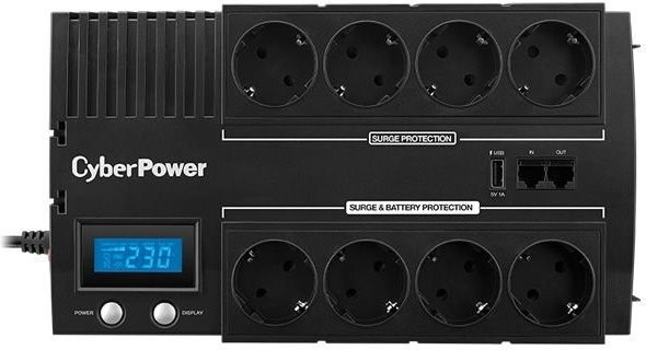 Источник бесперебойного питания CyberPower BRICs LCD BR700ELCD