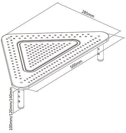 Подставка для монитора Cablexpert MS-Table-02