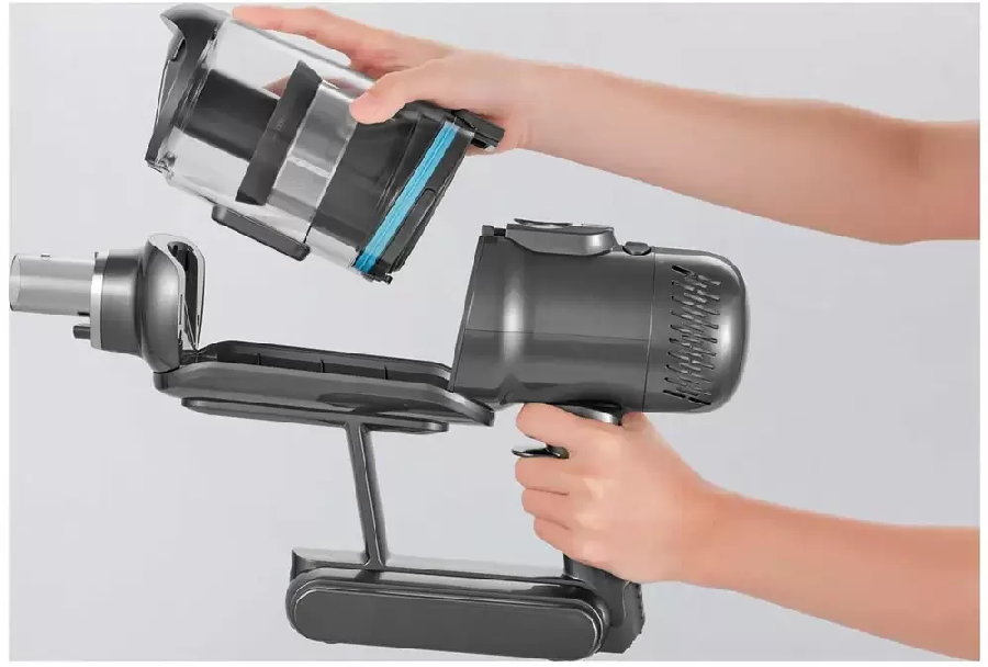 Вертикальный пылесос с влажной уборкой Puppyoo T12 Home Rinse