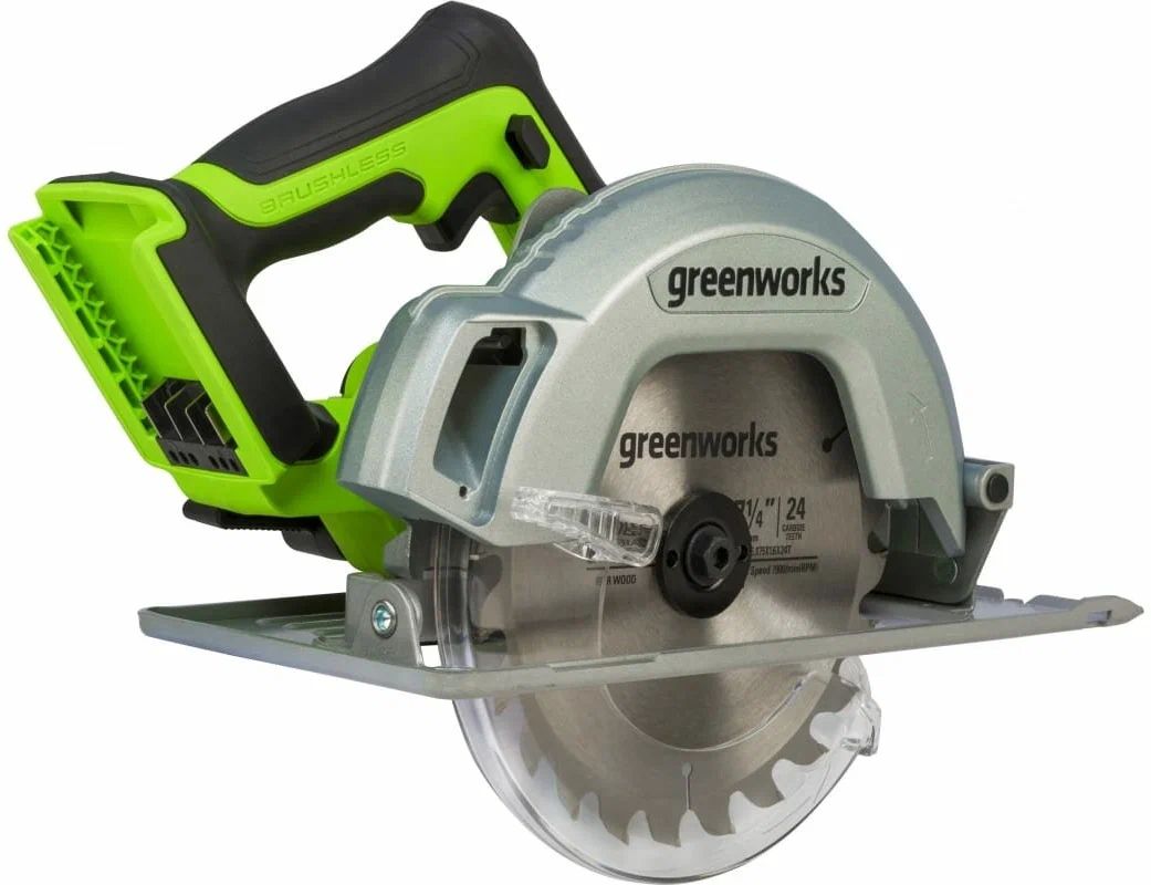 Дисковая (циркулярная) пила Greenworks G24MCS 1501207 (без АКБ)