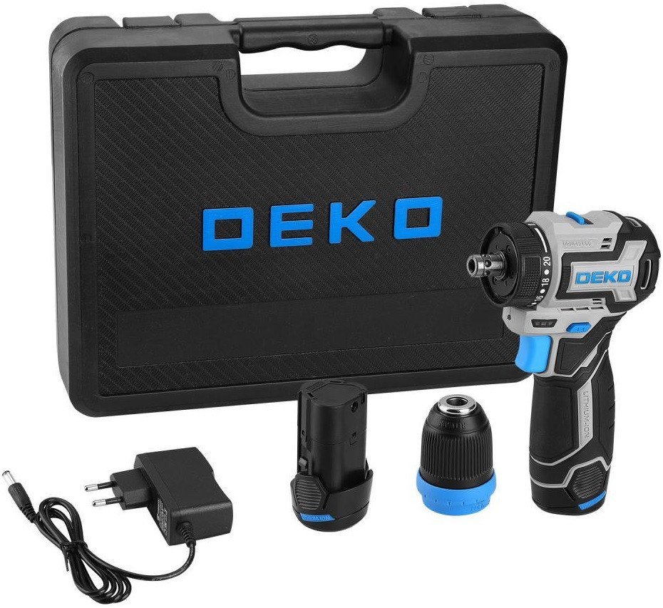 Deko Loner 12V PRO 085-1122 (с 2-мя АКБ, кейс)