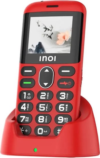 Телефон Inoi 148 Senior 4G (красный)