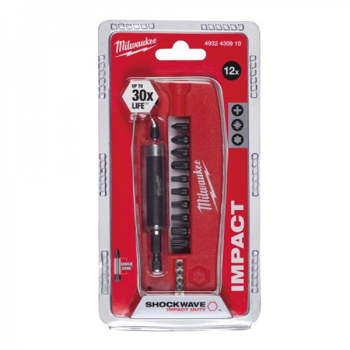 Набор бит Milwaukee 4932430910 12 предметов