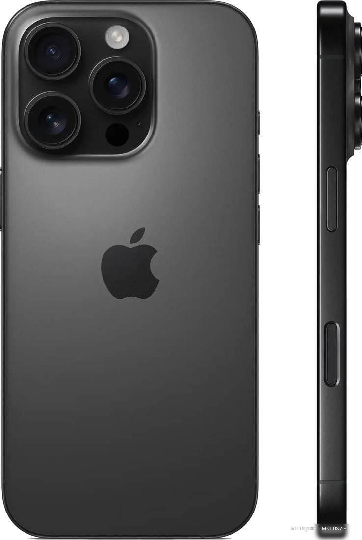Смартфон Apple iPhone 16 Pro Dual SIM 128GB (черный титан)