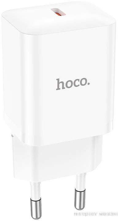 Сетевое зарядное Hoco N27 (белый)