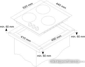 Варочная панель Simfer H45D13V011
