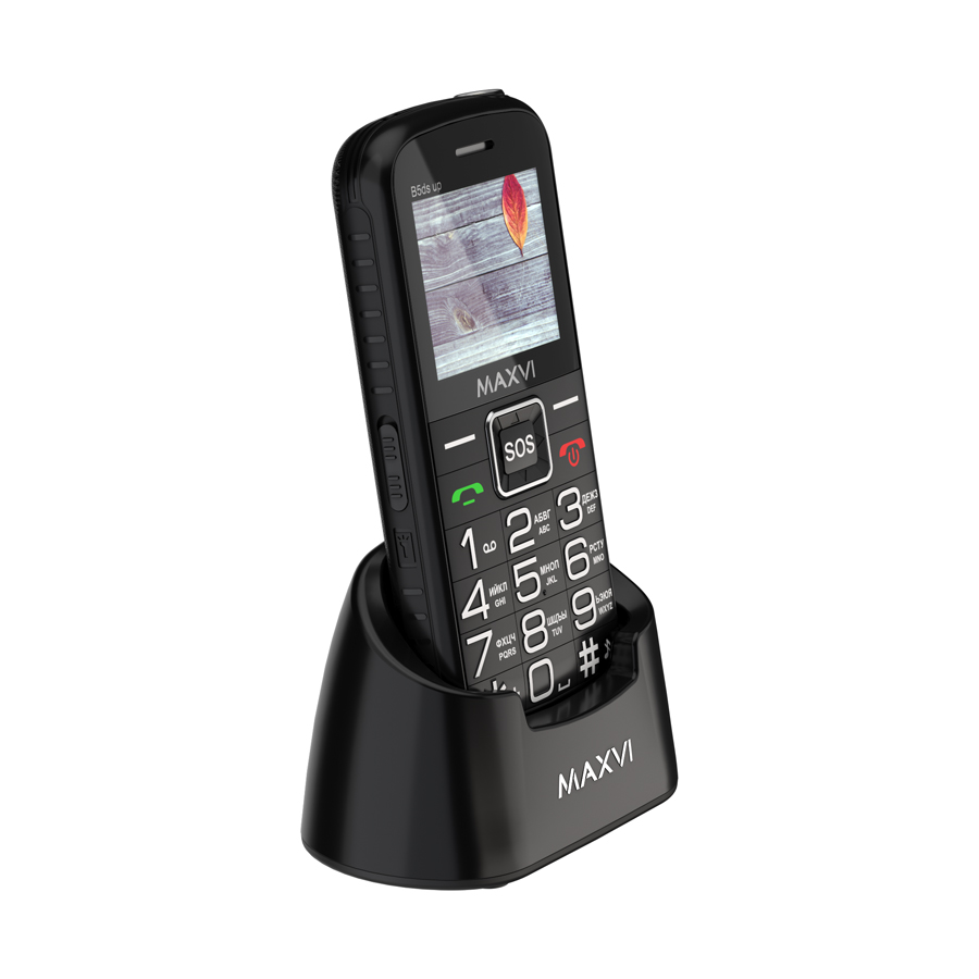 Телефон Maxvi B5ds up (черный)
