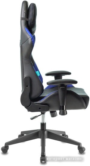 Кресло Бюрократ Viking 5 Aero (черный/синий)