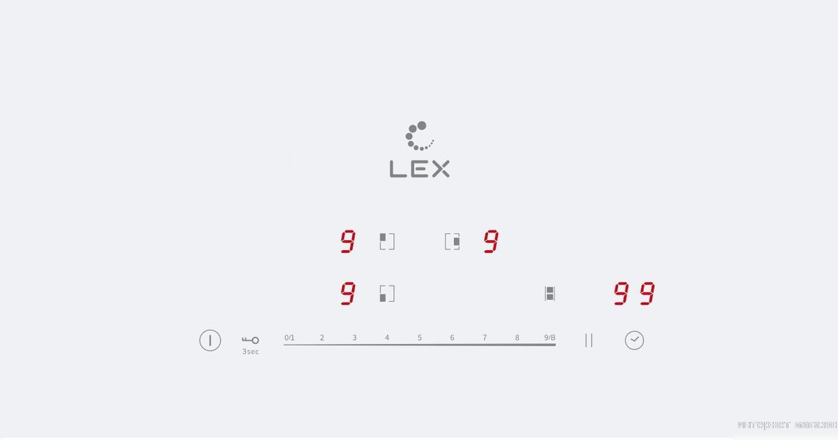 Варочная панель LEX EVI 631A WH
