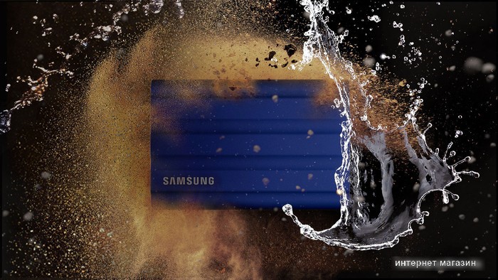 Внешний накопитель Samsung T7 Shield 1TB (черный)