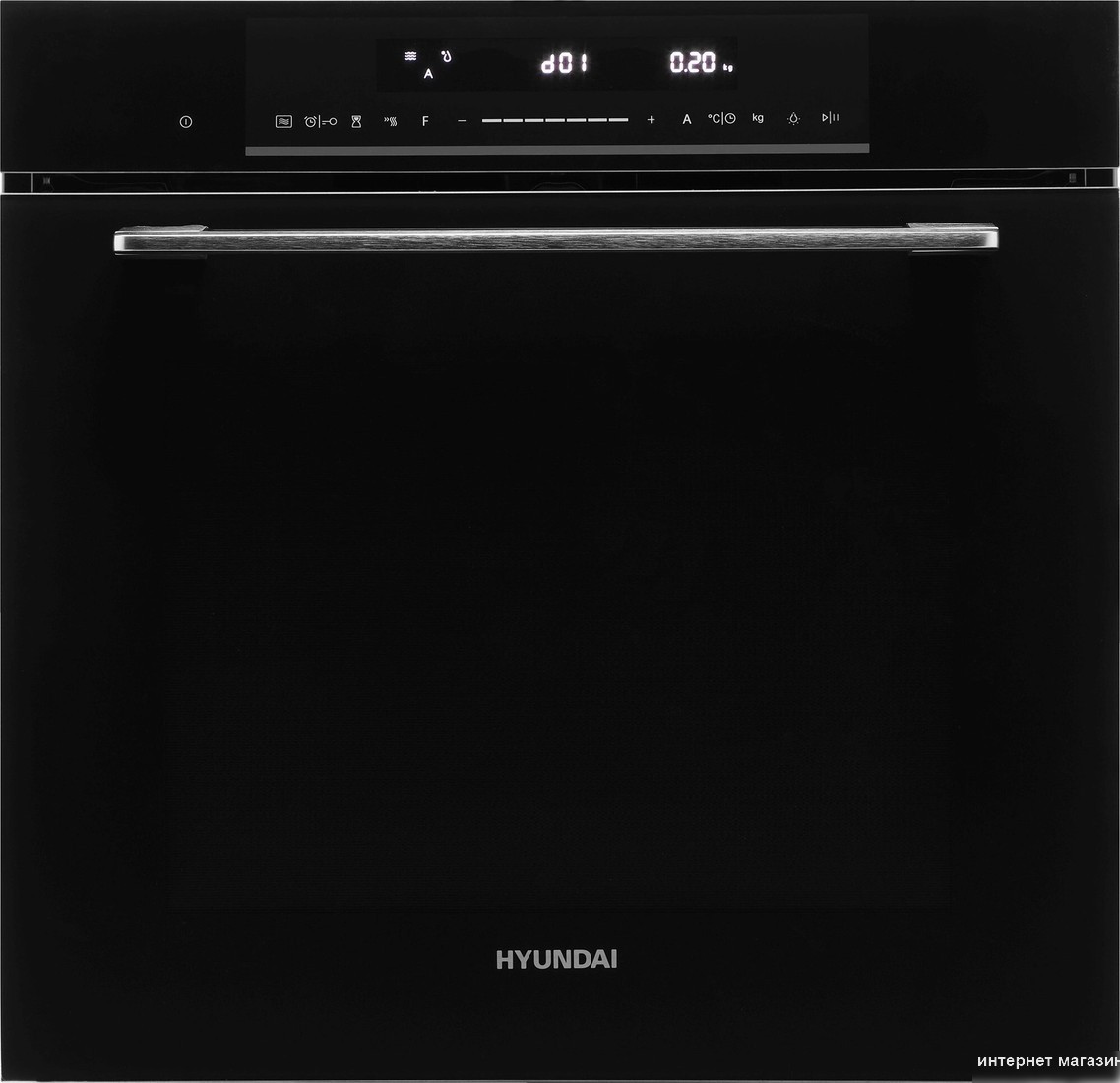 Электрический духовой шкаф Hyundai HMEO 6780 BG