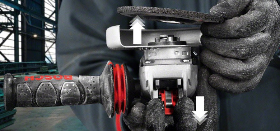 Угловая шлифмашина Bosch GWX 9-125 S Professional 06017B2000