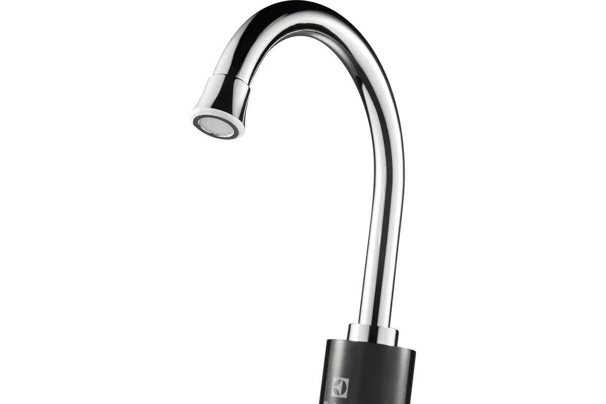 Проточный электрический водонагреватель-кран Electrolux Taptronic (черный)