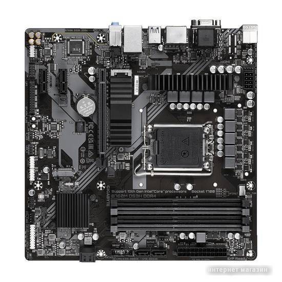 Материнская плата Gigabyte B760M DS3H DDR4 (rev. 1.0)