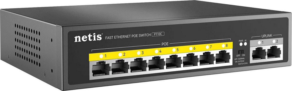 Неуправляемый коммутатор Netis P110C