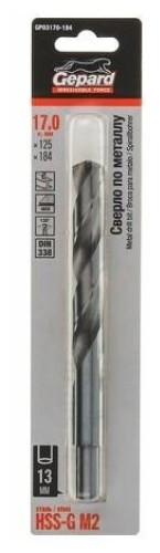 Сверло Gepard GP03170-184