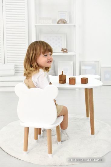 Детский стол Mega Toys Мишка 71024/70024