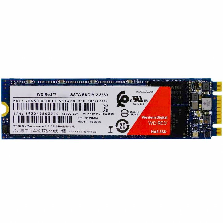 SSD WD Red SA500 NAS 500GB WDS500G1R0B