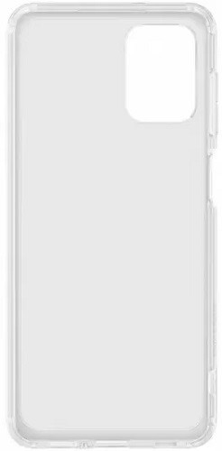 Чехол Samsung Silicone Cover для Galaxy A12 (белый)