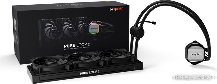 Жидкостное охлаждение для процессора be quiet! Pure Loop 2 360mm BW019