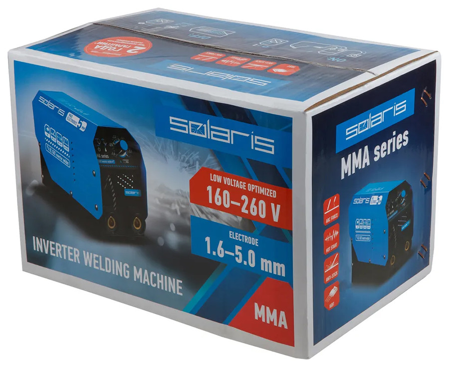 Сварочный инвертор Solaris MMA-250D