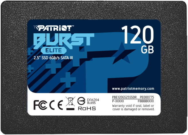 SSD Patriot Burst Elite 120GB PBE120GS25SSDR