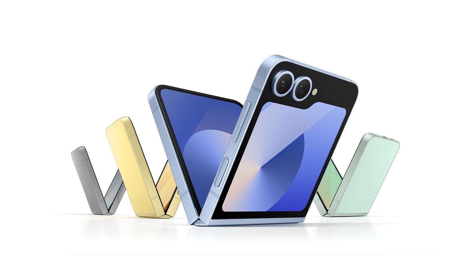 Смартфон Samsung Galaxy Z Flip6 SM-F741B 12GB/256GB (голубой)