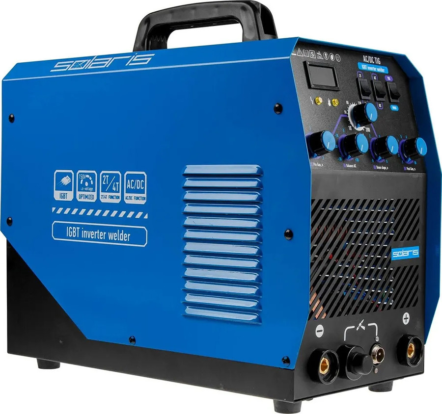 Сварочный инвертор Solaris TIG-220 AC/DC