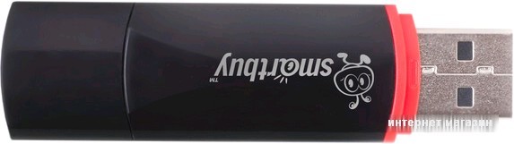 USB Flash Smart Buy Crown 32Gb Black (SB32GBCRW-K)