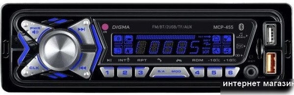 USB-магнитола Digma MCP-455