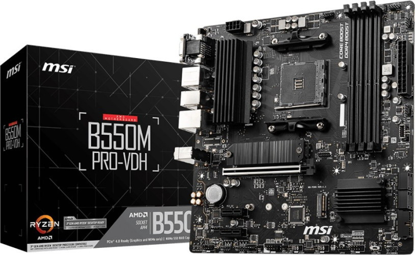 Материнская плата MSI B550M Pro-VDH