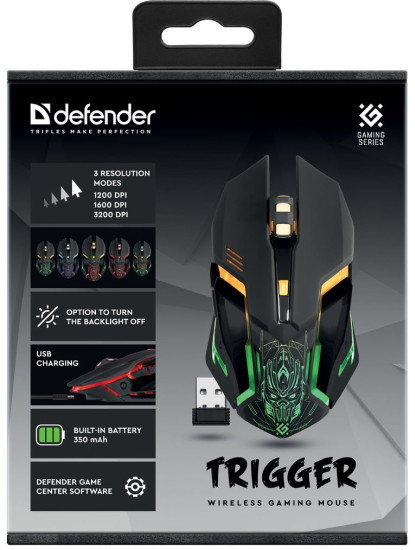 Игровая мышь Defender Trigger GM-934