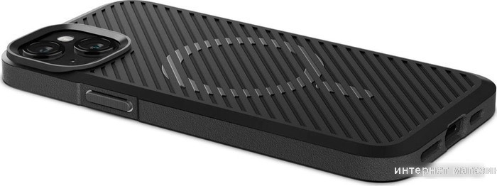 Чехол для телефона Spigen Core Armor (MagFit) для iPhone 15 ACS06480 (черный)