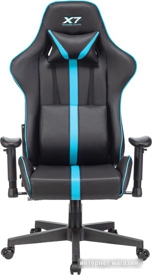 Кресло A4Tech X7 GG-1200 (черный/бирюзовый)