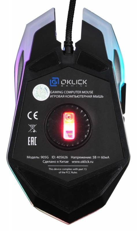 Игровая мышь Oklick 905G Invasion [405626]