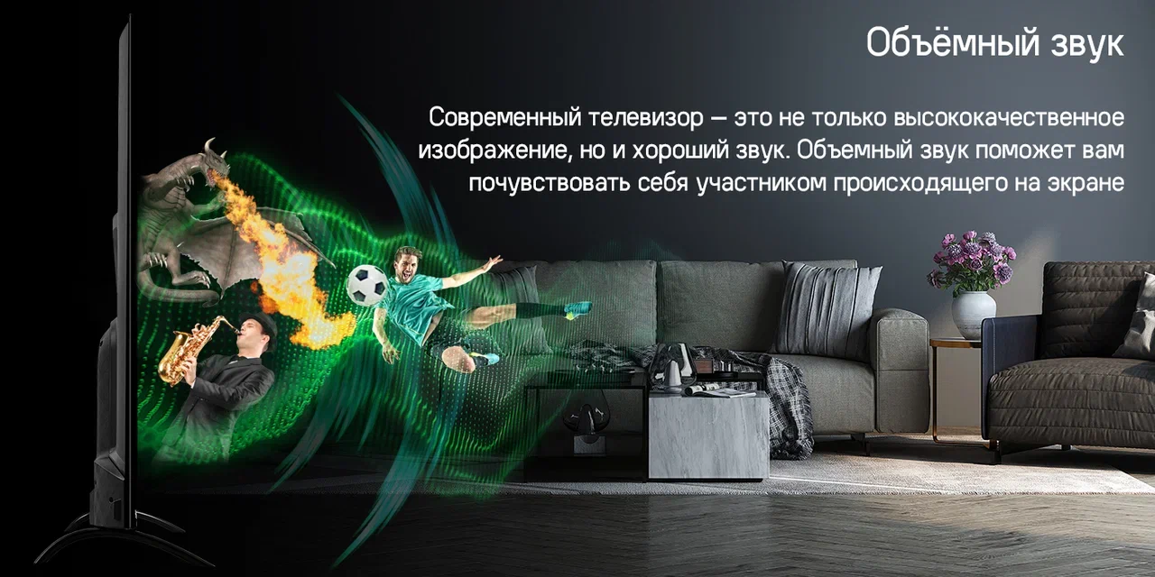 Телевизор MAUNFELD MQT65UST03