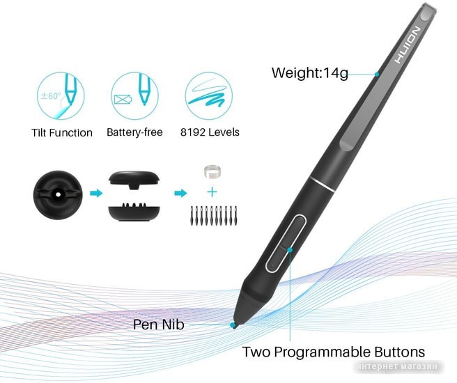 Графический монитор Huion Kamvas 16