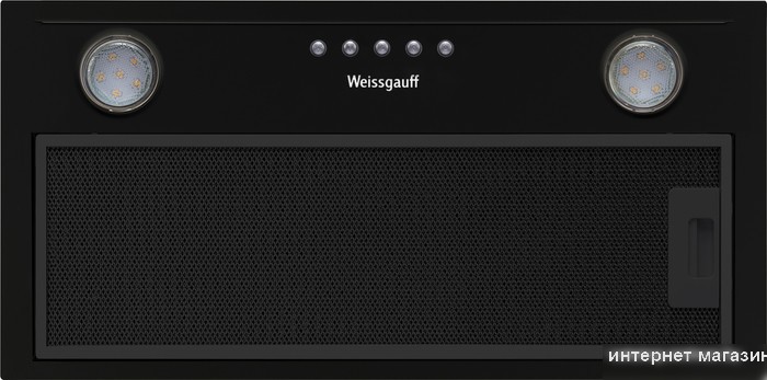 Кухонная вытяжка Weissgauff Alpha 50 PB BL