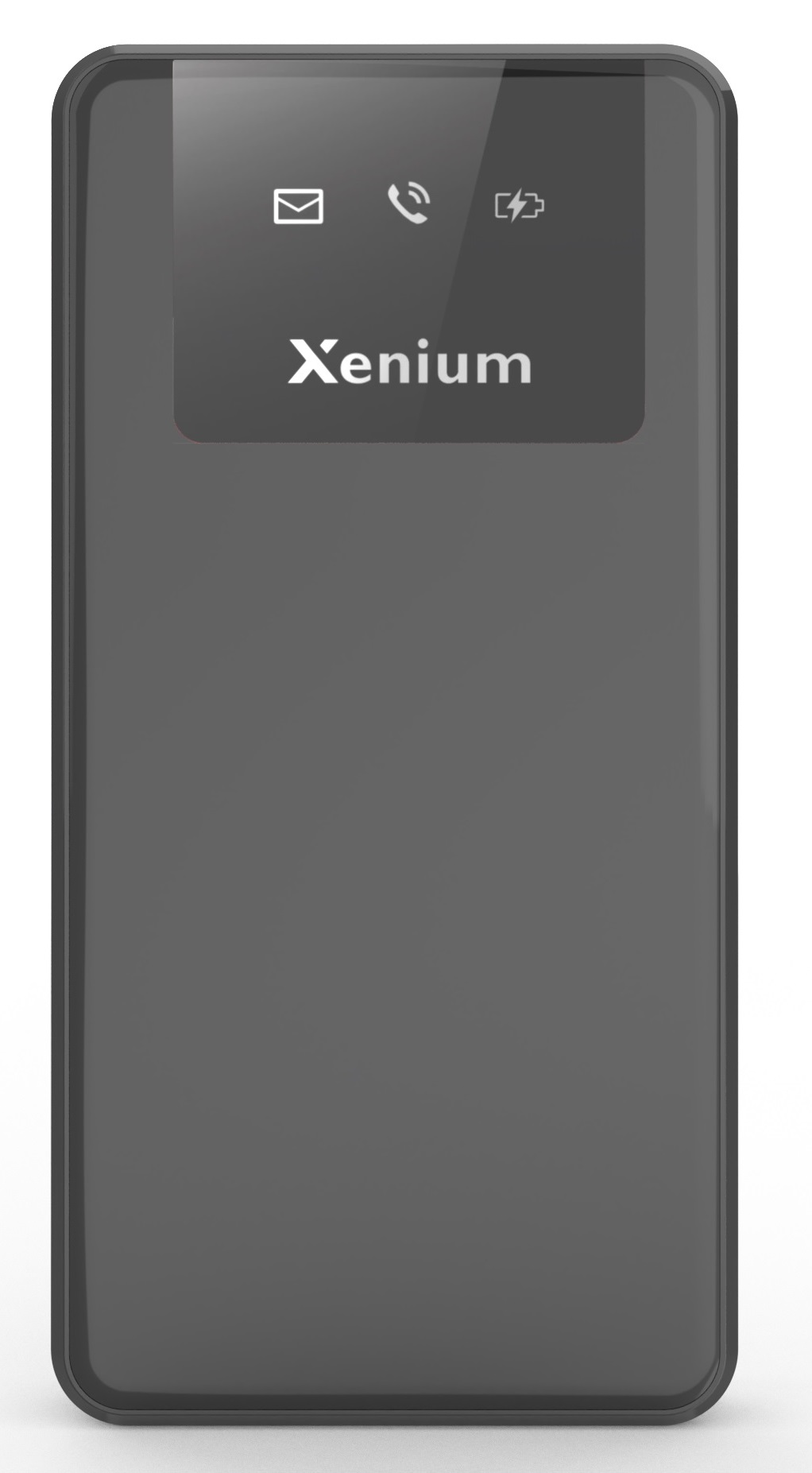 Кнопочный телефон Xenium X600 (темно-серый)